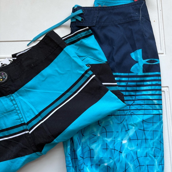 NWT Boys Set of Two Board Shorts Size 12 - Picture 7 of 8